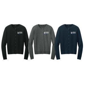Women's Port Authority Crewneck Cardigan Sweater
