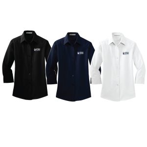 Women's Port Authority 3/4 Sleeve Button Down